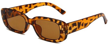 Kleine Rechthoek Zonnebril Vrouwen Vintage Vierkante Zonnebril Shades Vrouwelijke