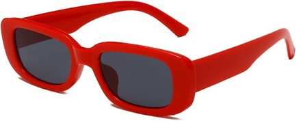 Kleine Rechthoek Zonnebril Vrouwen Vintage Vierkante Zonnebril Shades Vrouwelijke