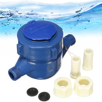 Kleine Size Condensator 15mm Plastic Rotor soort Koud Water Tafel Tuin Home Water Meten Meter Water Koud Water Meter