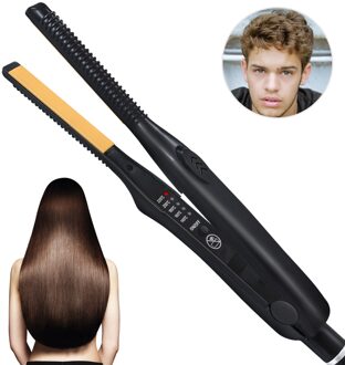Kleine Stijltang Keramische Drijvende Platen Haar Crimpers Mch Heater Krultang Stijltangen Hairstyler Tool Pony Krultang EU
