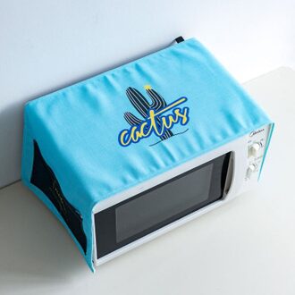 Kleine Verse en Eenvoudige Magnetron Cover Doek Waterdicht Cover Handdoek Stof Stofkap Oven Cover Home 2