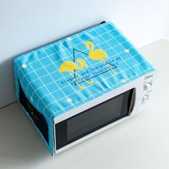 Kleine Verse en Eenvoudige Magnetron Cover Doek Waterdicht Cover Handdoek Stof Stofkap Oven Cover Home 6