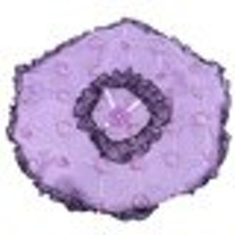 Kleine Verse Kant Stof Stofkap Huishoudelijke Elektrische Ventilator Stofdicht Cover Wasbare Ronde Vloer Fan Stofdicht Cover Home Decor paars