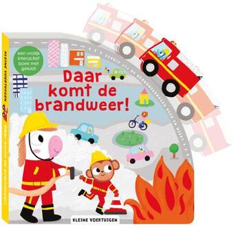 Kleine voertuigen. Daar komt de brandweer. 2+