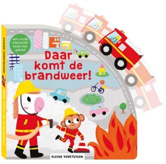 Kleine voertuigen. Daar komt de brandweer. 2+