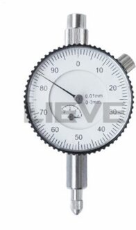 Kleine Wijzerplaat Indicator Juwelen Dial Gauge 0-5Mm/0-3Mm/0-8Mm precisie 0.01Mm Dial Indicator Meten Gereedschap 3MM klein dial