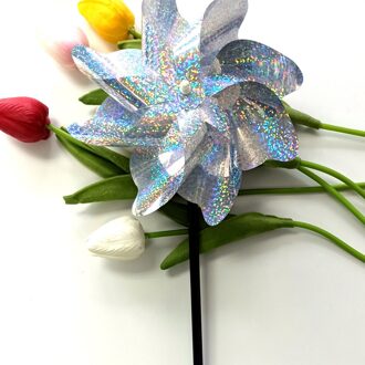 Kleine Windmolen Pastorale Decoratie Ornamenten Tuin Outdoor Vogel-Proofing Apparaat Vogel-Schrikken Magic Apparaat Landbouwgrond 10Pc