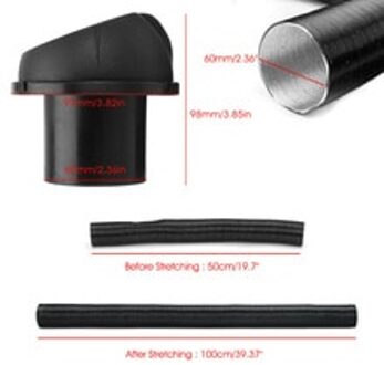 Klem Diesel Heater Set Afneembare Onderdelen Pijp Vervanging Spare Praktische