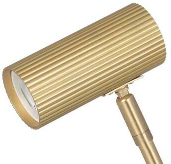 klemlamp Hubble, messing geborsteld messing