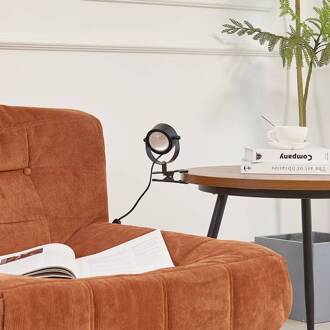 klemlamp Jyla, matzwart, GX53 zwart mat