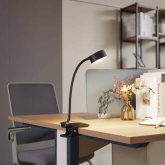 klemlamp Maori, zwart, metaal, CCT