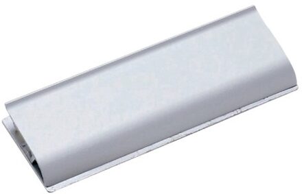 Klemlijst Maul 11.3x4cm aluminium zelfklevend Zilver