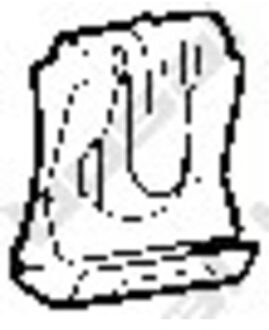 Klemstuk, uitlaatsysteem