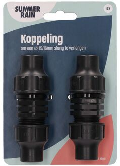 Klemverbinding 16 mm 2 stuks - Koppeling