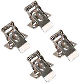 Klemveren set 4 stuks voor 60x60 en 62x62 cm LED Panelen