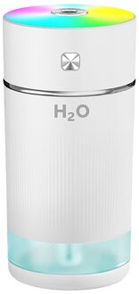 Kleur Cup Usb Luchtbevochtiger Auto Mist Maker 7 Kleuren Led Verlichting Mini Auto Kantoor Luchtreiniger