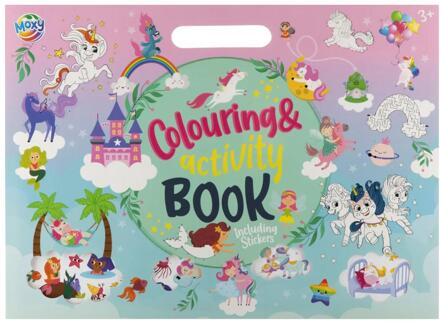 Kleur en activiteitenboek +stickers