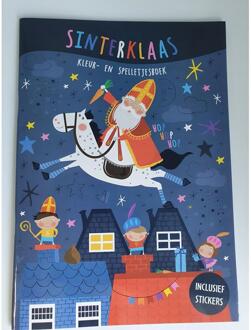 Kleur en activiteitenboek Sinterklaas A4