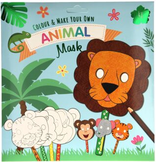 Kleur en maak je eigen masker