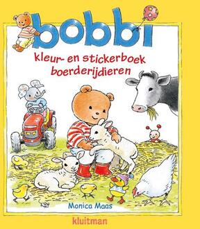 Kleur- En Stickerboek Boerderijdieren - Bobbi - Monica Maas
