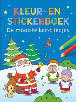 Kleur- En Stickerboek Kerstliedjes