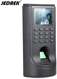 Kleur lcd TCP/IP Biometrische Vingerafdruk dagonderwijs toetsenbord voor Deur Toegangscontrole Systeem krijgen een voeding gratis