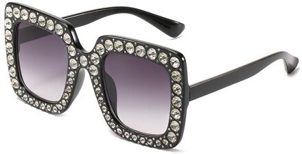 Kleur Mode Zonnebril Vier Miss Fang Kuang Burst Modellen Diamanten Diamant Zonnebril Bril Zonnebril Driver 2