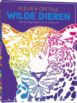 Kleur & Onthul: Wilde dieren -   (ISBN: 9789045329338)