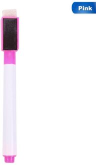 Kleur Shell Zwarte Kern Magnetische Whiteboard Pen Water-Based Marker Klaslokaal Whiteboard Pen Student Kinderen Tekening Pen roze