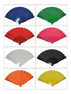 Kleur Waaier Rood - Zalm, Geel - Beige - Creme, Groen, Zwart, Roze, Blauw, Oranje