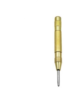 Kleur/Zilver Kleur Optioneel Carving Tools Automatische Center Punch Spring Loaded Markering Gat Carbon Steel Tool Body Gold goud sessile