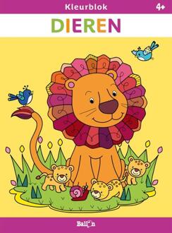 Kleurblok Dieren -   (ISBN: 9789403220444)