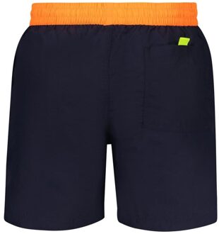 Kleurblok Zwemshorts Navy - 2XL