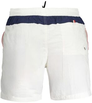 Kleurblok Zwemshorts Wit - XL