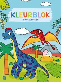 Kleurblokken 2026: Dinosaurussen -   (ISBN: 9789403244846)