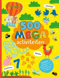 kleurboek 500 Mega activiteiten junior papier