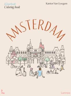 Kleurboek Amsterdam I Coloring Book Amsterdam -  Katrien van Gysegem (ISBN: 9789020984934)