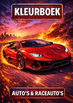 Kleurboek, Auto's & Raceauto's -  H. Mourits (ISBN: 9789465200347)