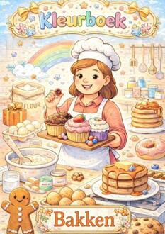 Kleurboek, Bakken -  H. Mourits (ISBN: 9789465384641)