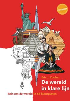 Kleurboek De wereld in klare lijn | Ezo Wolf