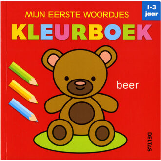 Kleurboek Deltas mijn eerste woordjes 1-3jaar