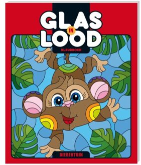 Kleurboek Glas-In-Lood - Dierentuin - Interstat