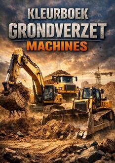 Kleurboek, Grondverzet machines -  H. Mourits (ISBN: 9789465382777)