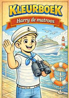 Kleurboek, Harry de matroos. (serie beroepen) -  H. Mourits (ISBN: 9789465384788)