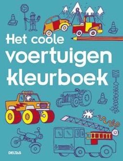 Kleurboek Het coole voertuigen kleurboek