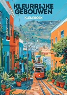 Kleurboek - Kleurrijke Gebouwen -  Kleurboek Shop (ISBN: 9789403748122)