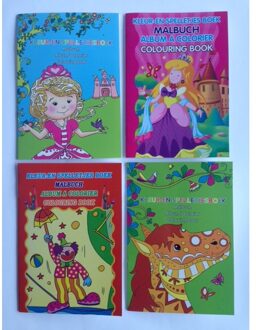 Kleurboek mini verschillende