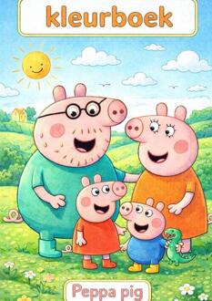 Kleurboek, Peppa pig -  H. Mourits (ISBN: 9789465382708)