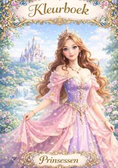 Kleurboek, Prinsessen -  H. Mourits (ISBN: 9789465200705)