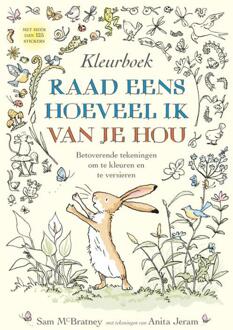 Kleurboek raad eens hoeveel ik van je hou - Boek Sam McBratney (9047709241)